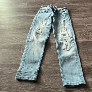 Justice jeans. Size 7 slim.  Only worn once